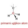 primarni ugljikov atom